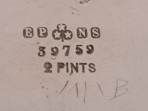 Nice Edwardian Silver Plated Kettle on Stand Circa 1905