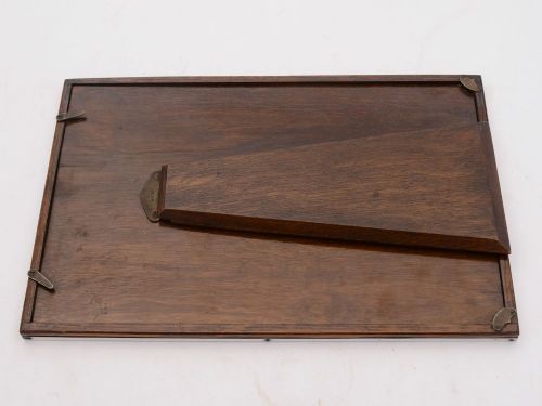 Fabulous Art Deco Silver and Oak Photo Frame Birmingham 1937