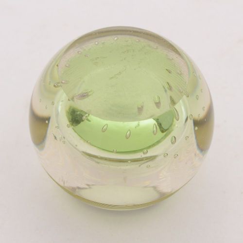 Fabulous Silver and Uranium Glass Matchstriker London 1905