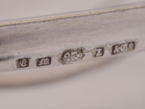 Nice Victorian Elkington Silver Plated Toast Rack 1885