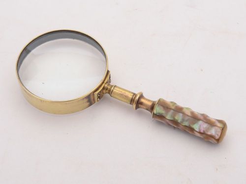 Gorgeous Edwardian Coddington Magnifying Glass Circa 1905