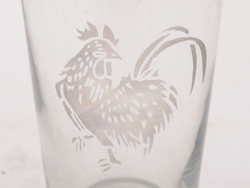 Good Art Deco Glass and Silver Plated Cocktail Shaker Circa 1930