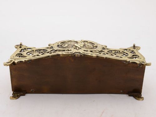 Stunning French Brass Letter/Document Rack Circa 1900