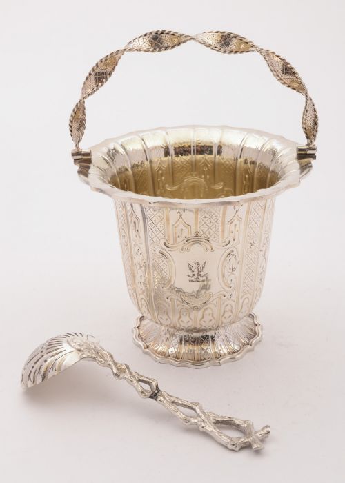Fabulous Victorian Elkington Sugar Basket 1853