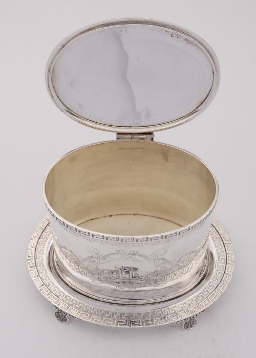 Lovely Victorian Silver Plated Biscuit Barrel Circa 1890