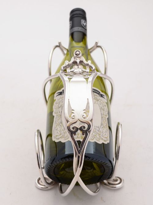Superb Victorian Silver Plated Wine Cradle Circa 1890
