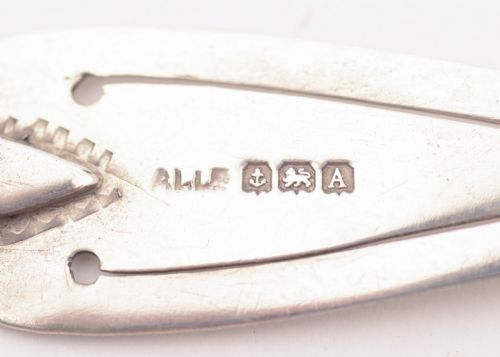 Nice Silver and Mother of Pearl Bookmark Birmingham 1925