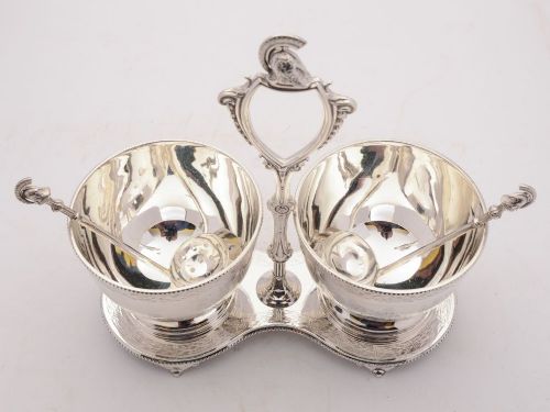 Stunning Victorian Silver Plated Cream & Sugar Circa 1880