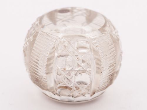 Unusual Edwardian Silver Topped Matchstriker Chester 1906