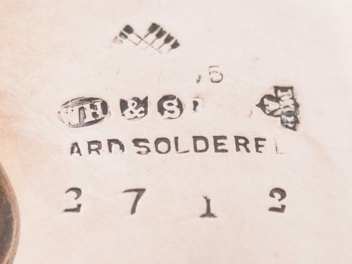 Nice Edwardian silver plated wine funnel circa 1905