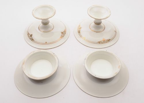 Gorgeous French Porcelain Dessert Set Circa 1900