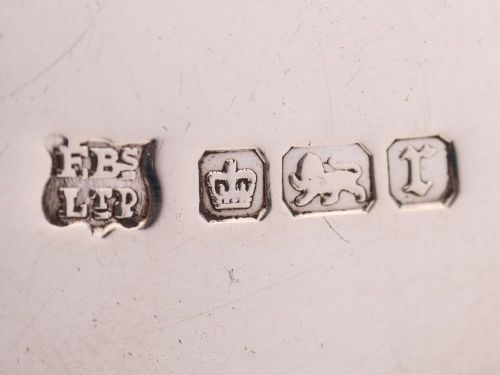 Sweet Edwardian Silver Salver Sheffield 1909