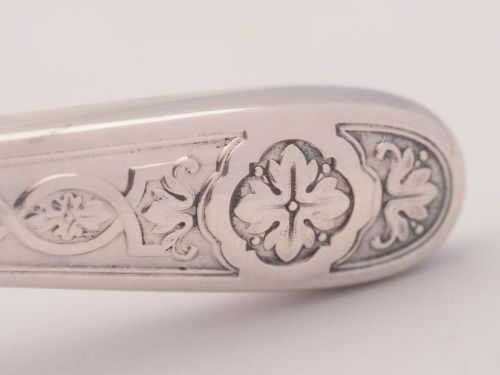 Christofle silver plated Magnifying Glass Desk Set. C1960