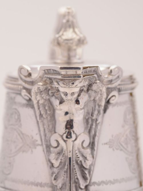 Fabulous Victorian Cut Glass Claret Jug c1890