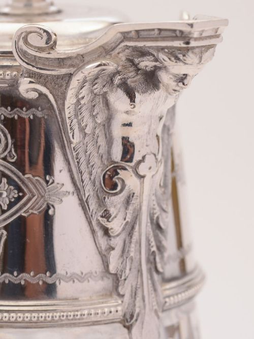 Fabulous Victorian Cut Glass Claret Jug c1890