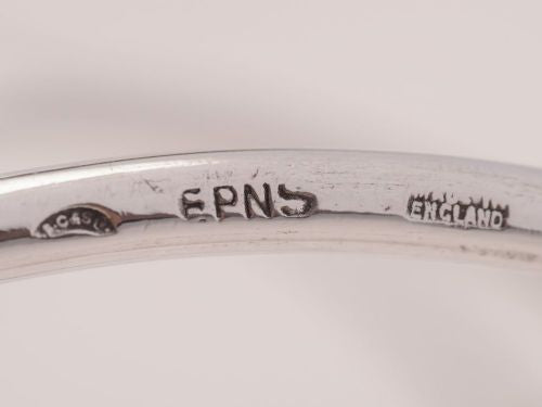 Elegant Edwardian three tier cake stand c 1905