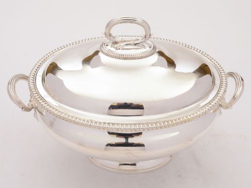 Nice Edwardian silver plated Tureen circa 1905