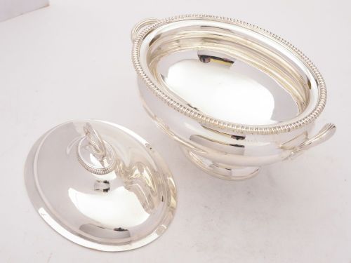 Nice Edwardian silver plated Tureen circa 1905