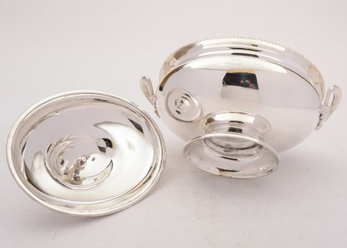 Nice Edwardian silver plated Tureen circa 1905