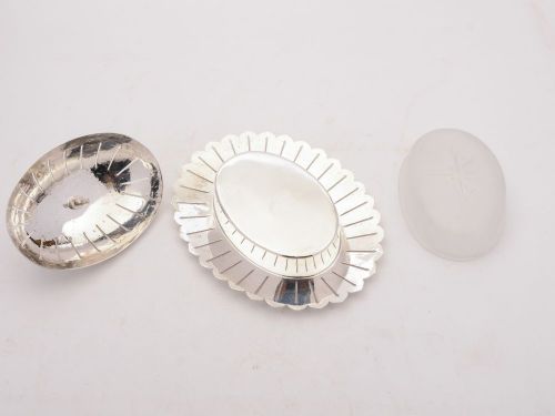 Beautiful Victorian Silver Plated Butter Dish. Circa 1890