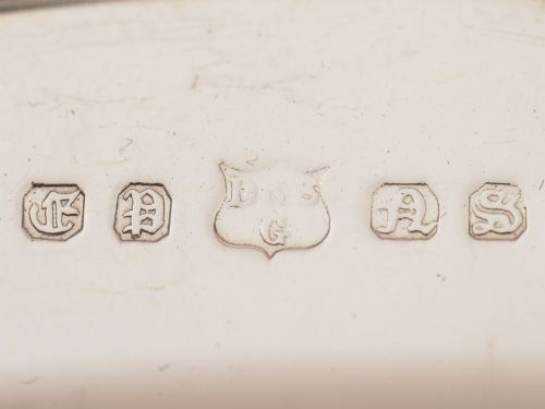 A Stylish Edwardian Oak & Silver plated Tray 1905