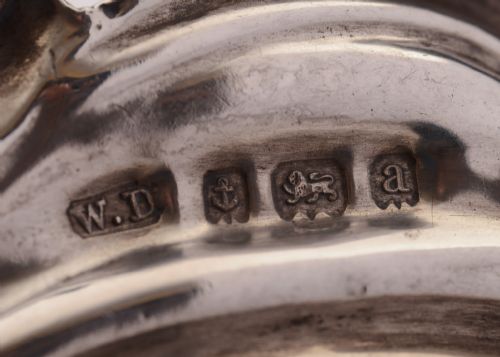 A nice Pair of Victorian Silver Bon Bon Dishes 1900