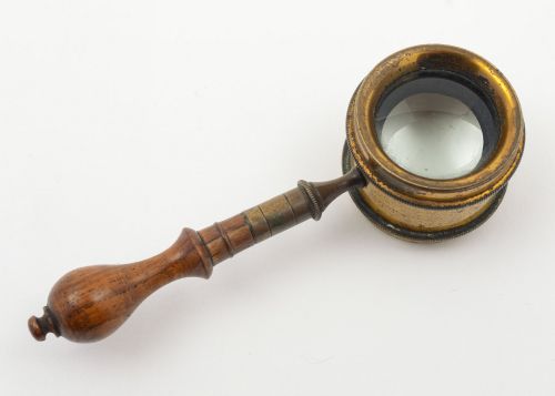 Super Victorian Coddington Scientific Magnifying Glass circa 1870