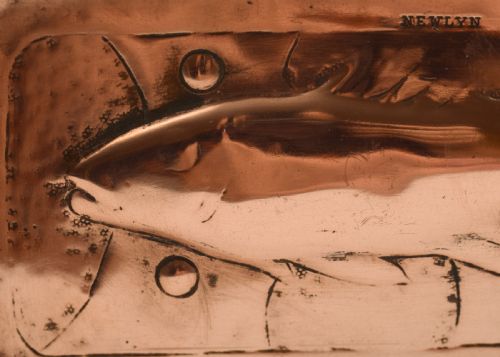 Lovely Edwardian Newlyn Copper Trinket Dish circa 1905