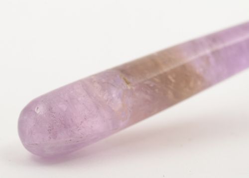 Unusual Victorian Magnifying Glass with Amethyst Handle - circa 1890