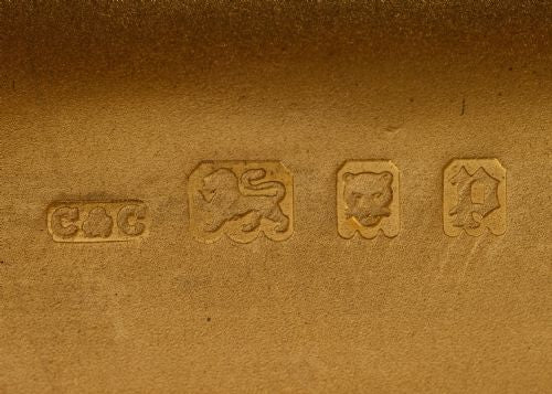 A Lovely Art Deco Silver Cigar Case London 1930