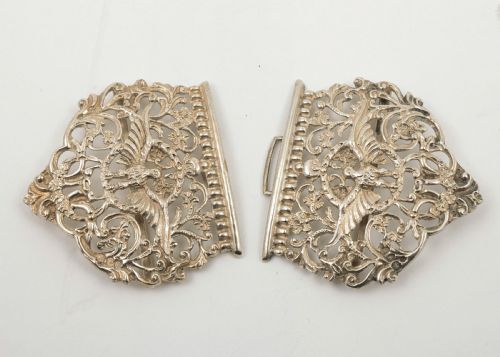 Fabulous Victorian Silver Nurses Buckle. London 1893