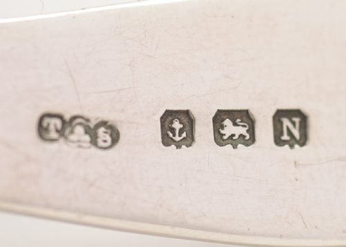 Lovely Art Deco Silver Caddy Spoon Birmingham 1937