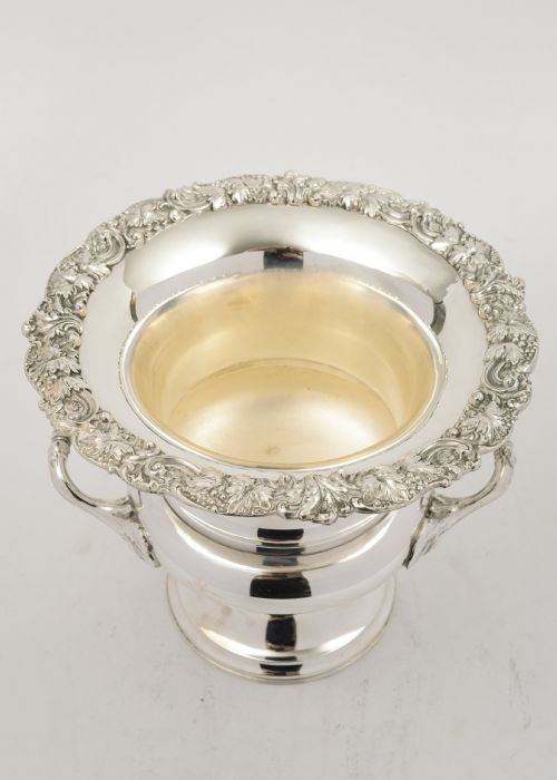 Elegant Edwardian Silver Plated Champagne/Wine Bucket - circa 1905
