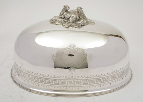 Fabulous Victorian Silver Plated Meat Dome