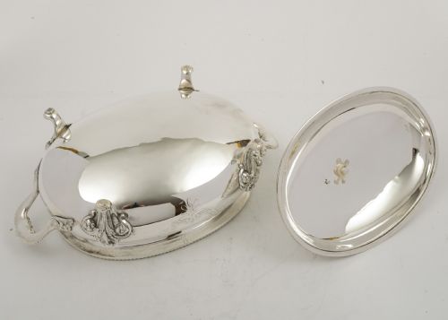 Superb Victorian Silver Plated Tureen. Circa 1880
