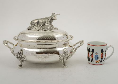 Superb Victorian Silver Plated Tureen. Circa 1880