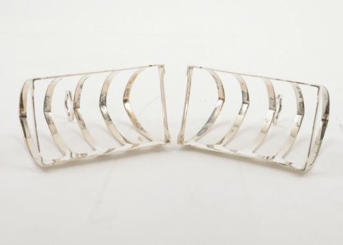 A Nice pair of Silver Toast racks - Sheffield 1940