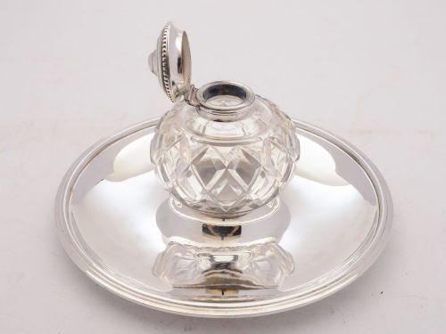 Lovely Edwardian Elkington Ink Stand - circa 1910