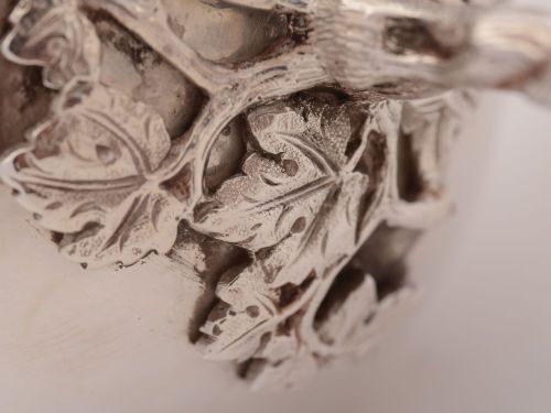 Fabulous Silver Plated Wine Goblet - circa 1900