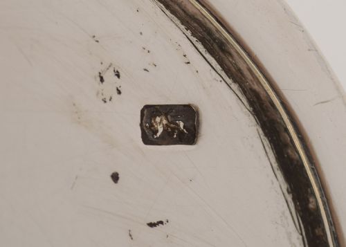 Fabulous Victorian Glass & Silver Claret Jug- Sheffield 1875