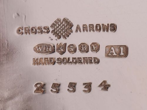 Nice Edwardian Silver Plated Bottle Holder - circa 1905