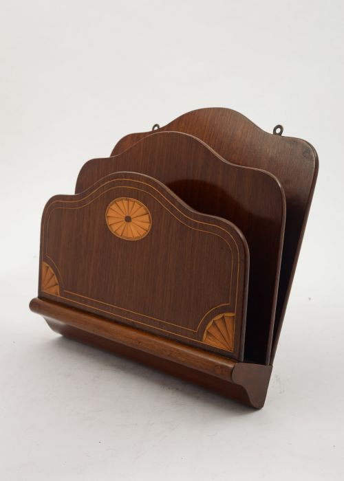 Stunning Edwardian Mahogany Paper/Document Rack - circa 1905