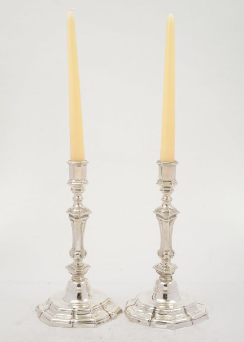 Stunning Pair of French 17th c Style Candlesticks - circa 1900
