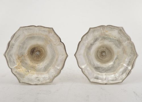 Stunning Pair of French 17th c Style Candlesticks - circa 1900