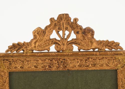 Nice Edwardian Gilded Brass Photo Frame - circa 1905