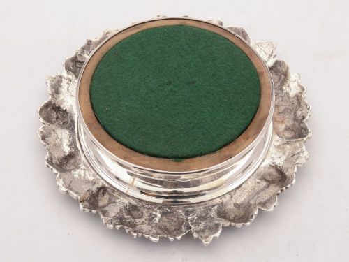 Lovely Victorian Silver Plated Coaster - circa 1880