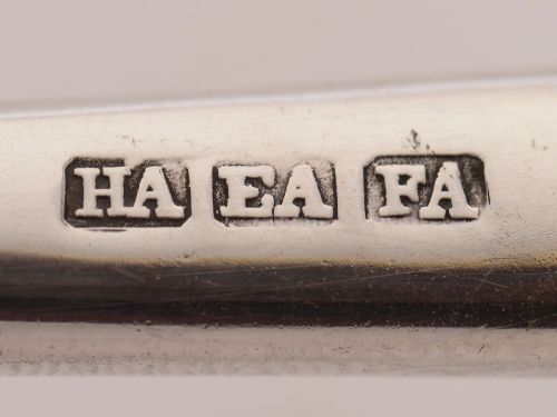 Pretty Victorian China Salad Bowl with Servers - circa 1890