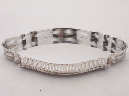 Gorgeous Edwardian Silver Plated Drinks Tray - circa 1905