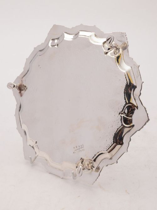 Gorgeous Edwardian Silver Plated Salver/Tray - circa 1905
