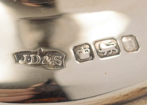Lovely Pair of Edwardian Silver Vases - Sheffield 1906